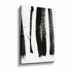 ARTWALL Black on White 3 by Iris Lehnhardt Canvas Wall Art, 16.0 x 24